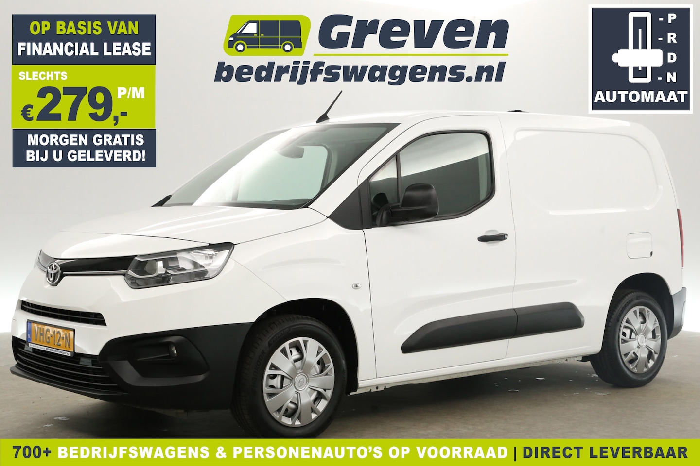 Toyota ProAce City - 1.5 D-4D L1H1 130PK Automaat Airco Cruise Bluetooth Elektrpakket Trekhaak - AutoWereld.nl