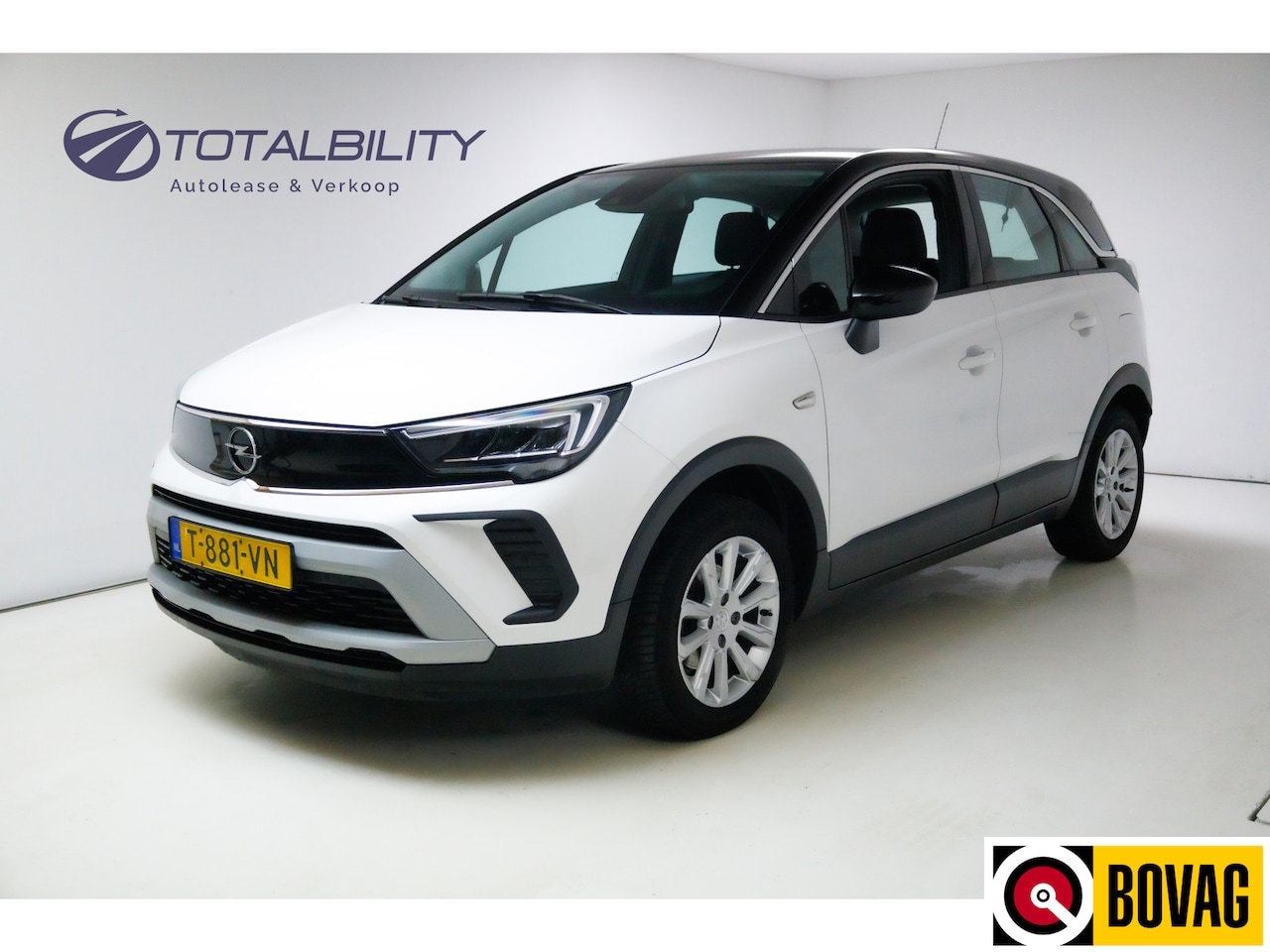 Opel Crossland - 1.2 Turbo Elegance 131 PK Automaat AGR stoel, PDC V+A+Camera, Stoel-, Stuurverwarming, App - AutoWereld.nl