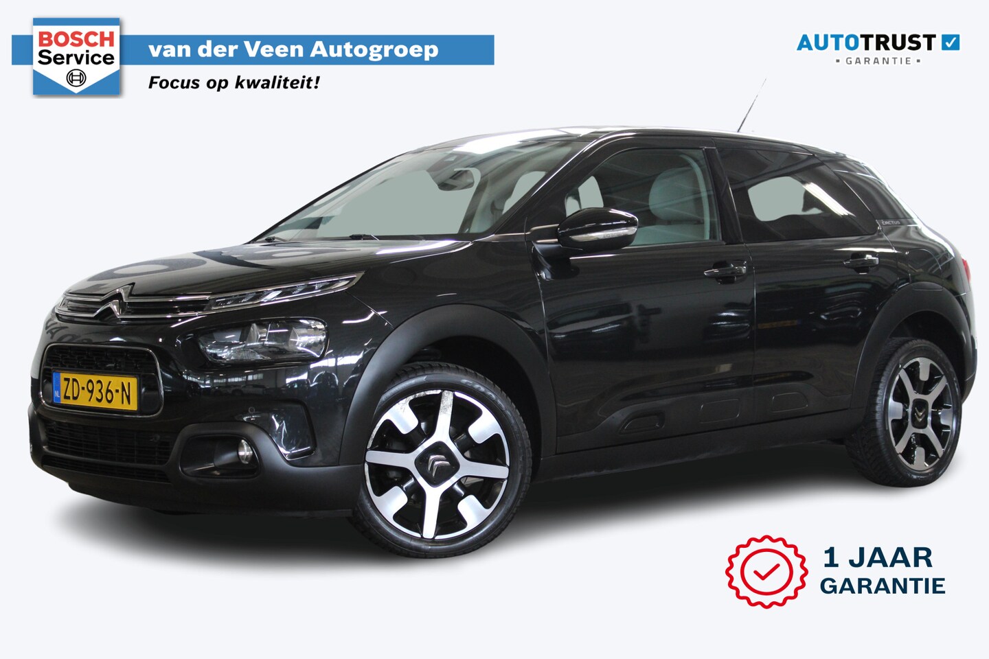 Citroën C4 Cactus - 1.2 PureTech Shine | Incl. 12 maanden garantie | 1ste eigenaar! | Cruise control | Panoram - AutoWereld.nl