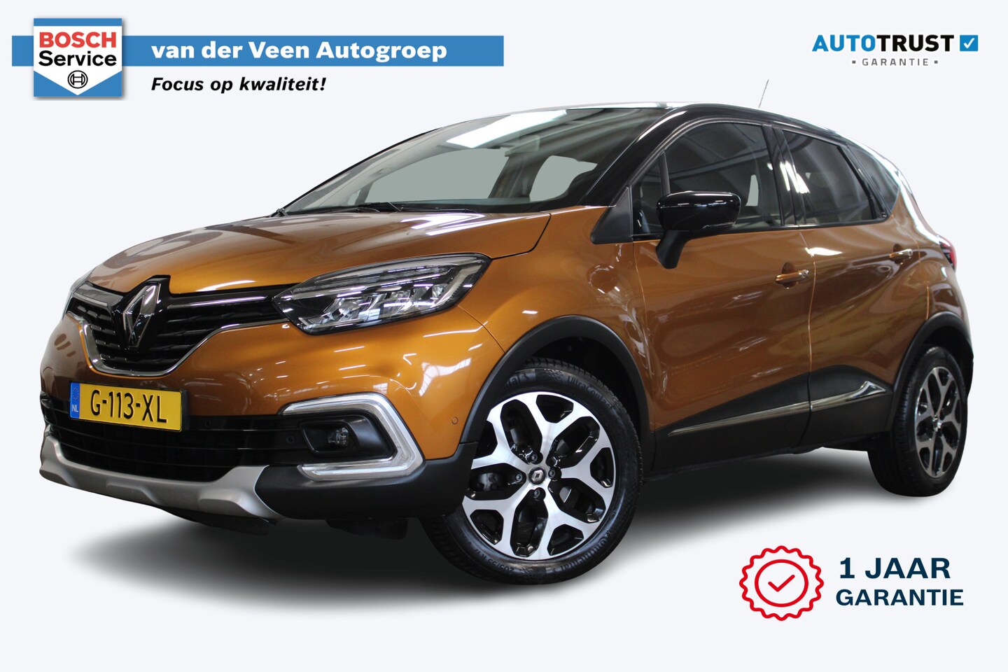 Renault Captur - 1.3 TCe Intens | Automaat | Incl. 12 maanden garantie | Navigatie | Climate control | Crui - AutoWereld.nl