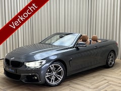 BMW 4-serie Cabrio - 420i *M Sport* Leder / Memory Seat / Cruise Control / Xenon / Navi Pro / PDC V&A / ECC / 1