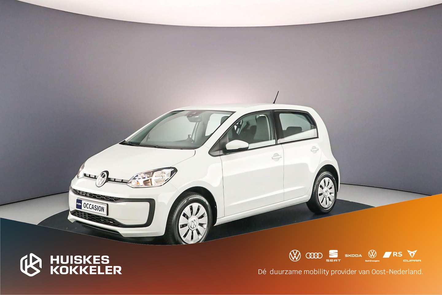 Volkswagen Up! - Move up 1.0 MPI 65pk Airco, Radio, DAB, Bluetooth, LED dagrijverlichting, Elektrische rame - AutoWereld.nl