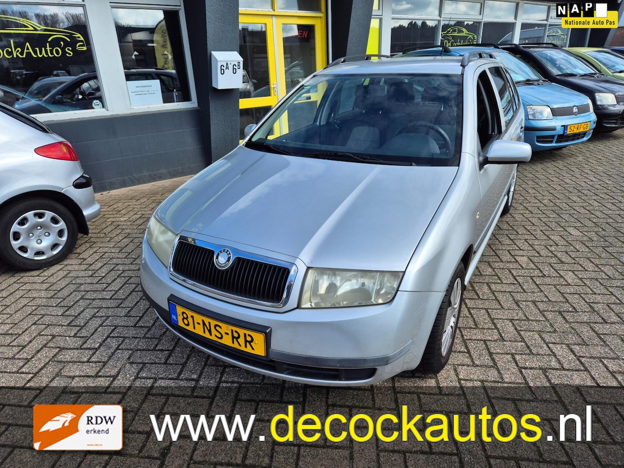 Skoda Fabia Combi - 1.4-16V Flash/AIRCO/TREKHAAK - AutoWereld.nl