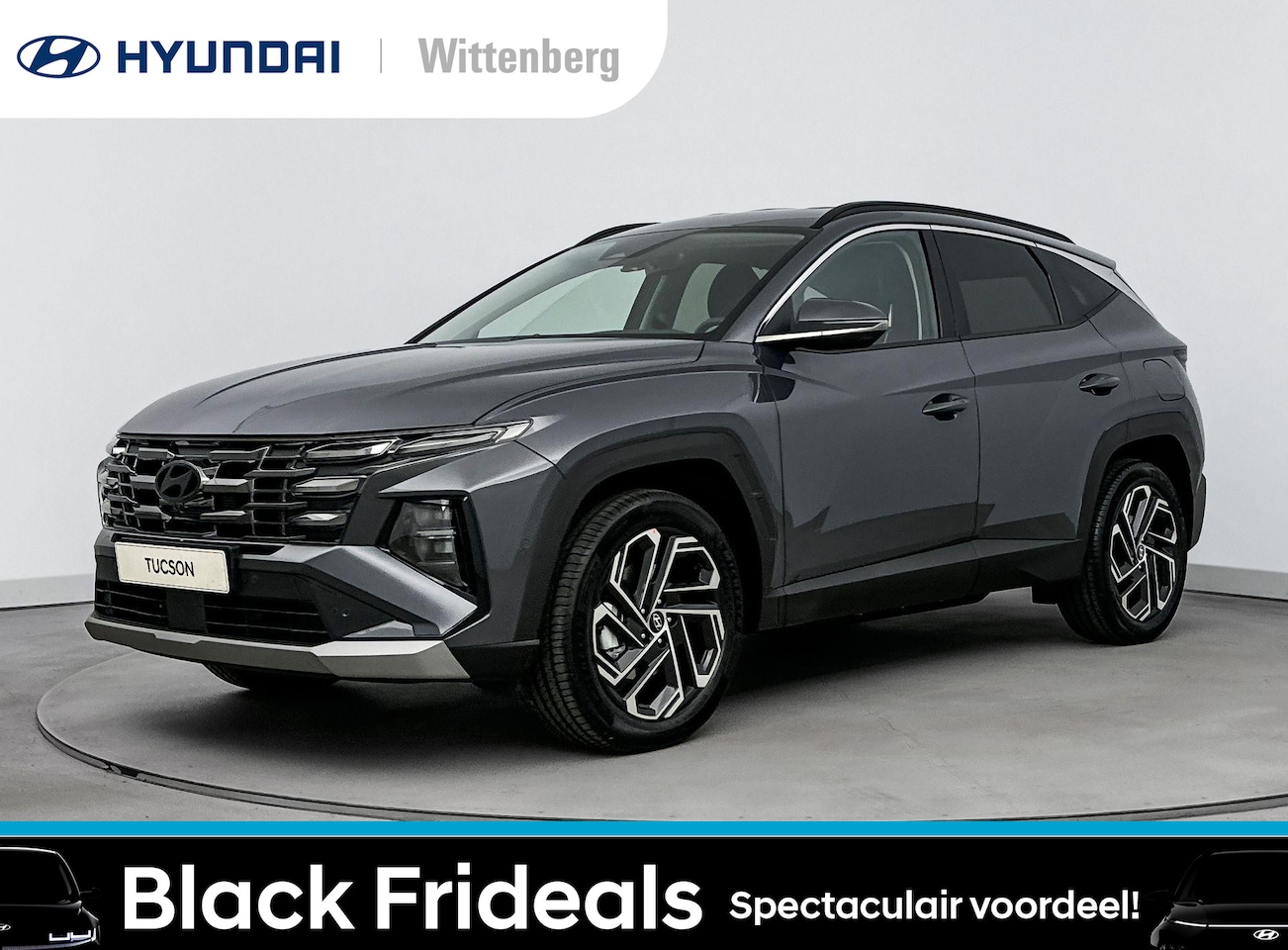 Hyundai Tucson - 1.6 T-GDI HEV Premium Sky INCLUSIEF € 4000,- KORTING | Leder | Schuifdak | Elektr. stoelen - AutoWereld.nl