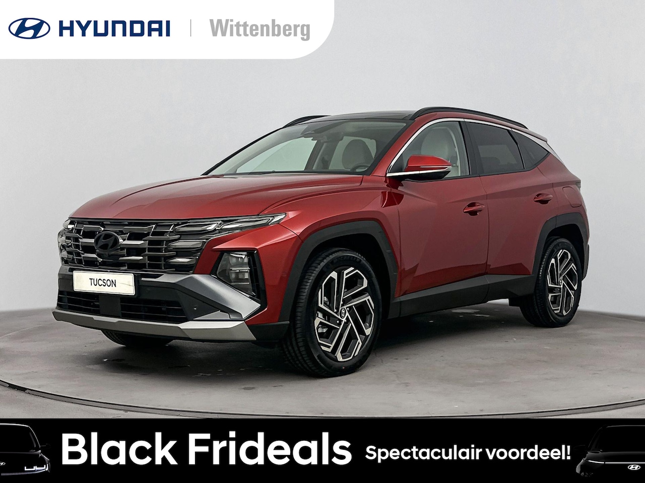 Hyundai Tucson - 1.6 T-GDI HEV Premium Sky | Incl. €3000,- Smart Bonus! | Leer | Stoel + stuurverwarming | - AutoWereld.nl