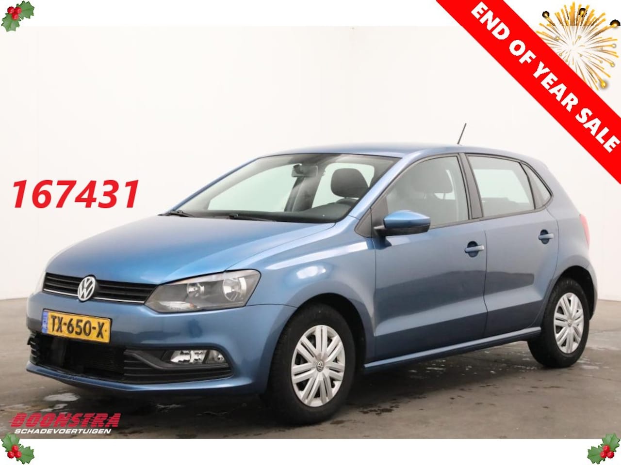 Volkswagen Polo - 1.0 MPI 5-DRS Airco Bluetooth 96.873 km! - AutoWereld.nl