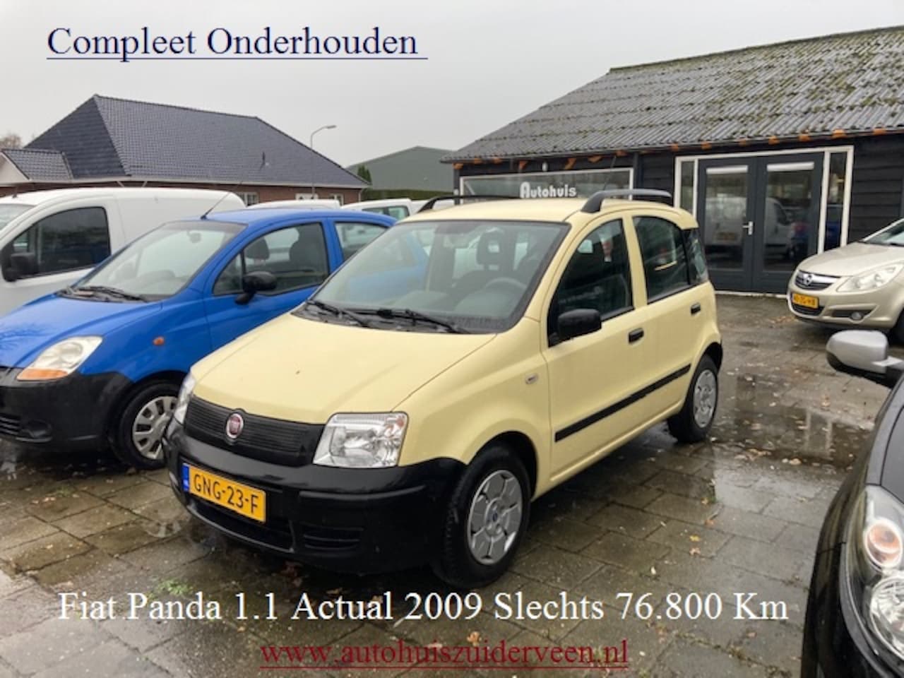 Fiat Panda - 1.1 40KW Actual Origineel 76.821 Km Boekjes - AutoWereld.nl