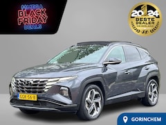 Hyundai Tucson - 1.6 T-GDI HEV Premium Sky | Schuifkanteldak | Trekhaak, afneembaar | Lederen bekleding |