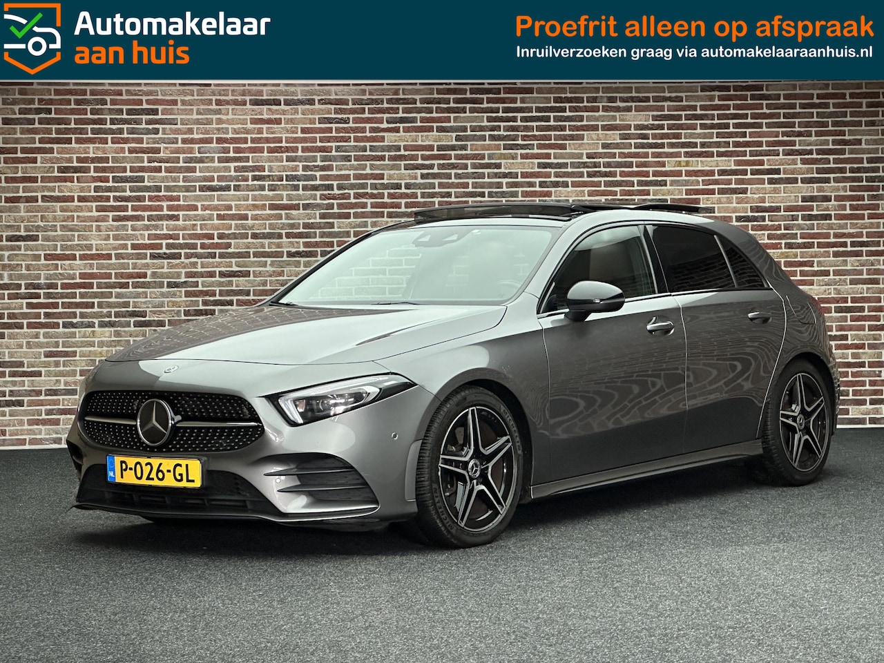 Mercedes-Benz A-klasse - 220 4MATIC AMG DAK ACC DISTRONIC SFEER LEDER - AutoWereld.nl