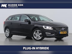 Volvo V60 - 2.4 D6 AWD Plug-In Hybrid Summum | Trekhaak | Leder | Xenon | PDC V+A