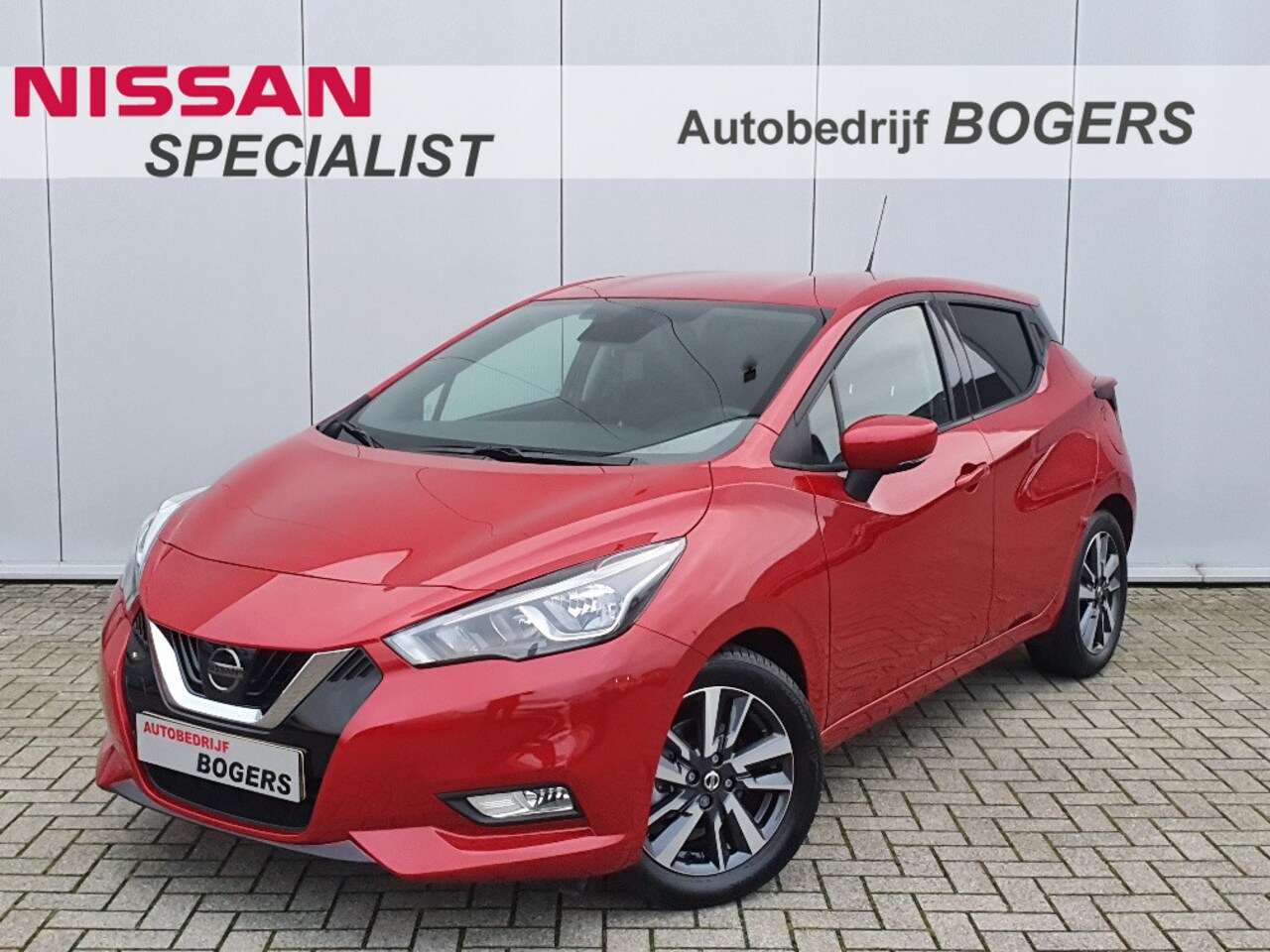 Nissan Micra - 1.0 IG-T N-Connecta Automaat Navigatie, Climate Contro, Cruise Control, 16"Lm, Achteruitri - AutoWereld.nl