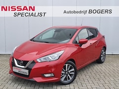 Nissan Micra - 1.0 IG-T N-Connecta Automaat Navigatie, Climate Contro, Cruise Control, 16"Lm, Achteruitri