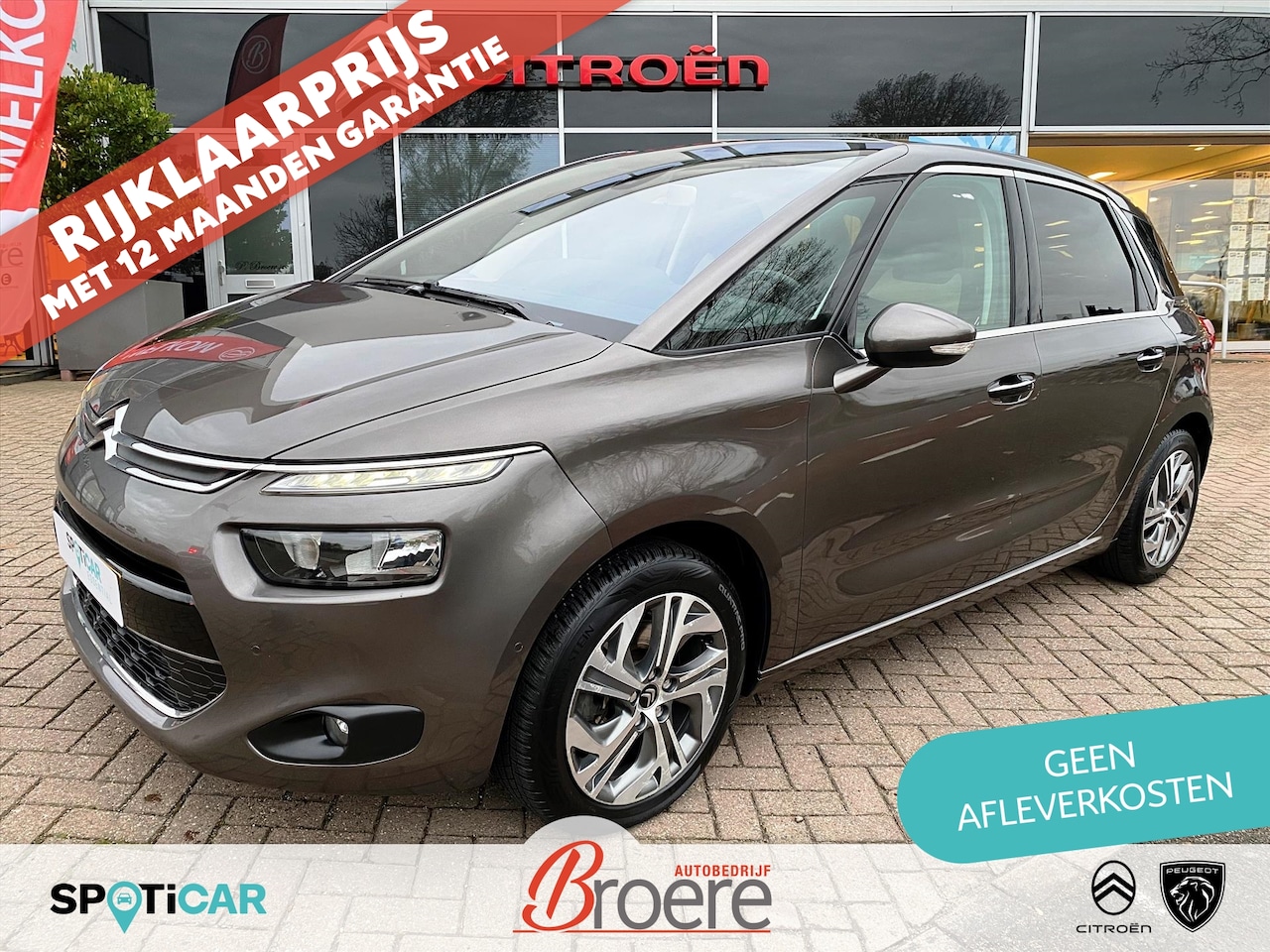 Citroën C4 Picasso - 1.6 Turbo 165pk Automaat Intensive | camera, parkeersensoren v&a, keyless, navigatie, dode - AutoWereld.nl