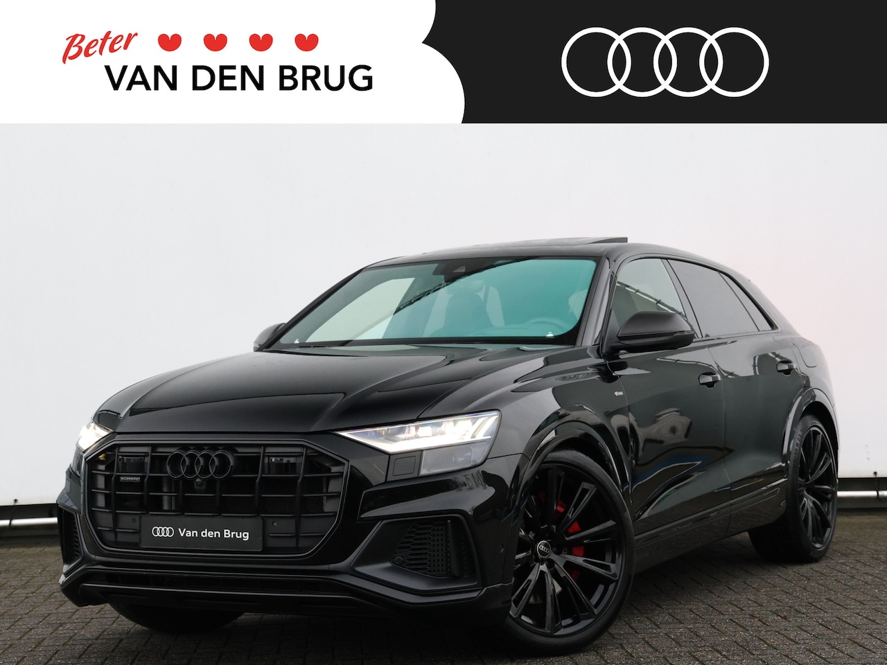 Audi Q8 - 60 TFSI e quattro Pro Line S Competition 462pk | B&O Adv. | Pano | Carbon | Stoelventilati - AutoWereld.nl