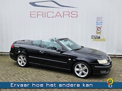 Saab 9-3 Cabrio - 1.8t Vector AUTOMAAT LEER 17 INCH 100% ONDERHOUD