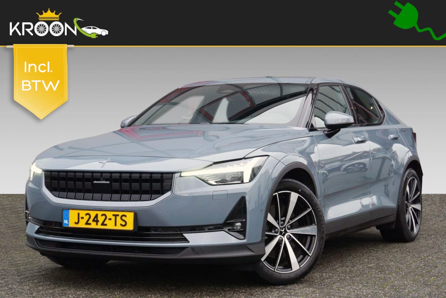 Polestar 2 - Long Range Dual Motor Launch Edition 78kWh Pilot Plus - AutoWereld.nl