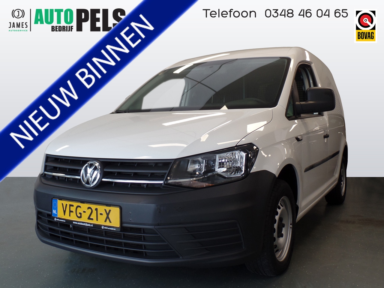 Volkswagen Caddy - 2.0 TDI L1H1 BMT Trendline Airco, Elek ramen, Elek spiegels, Schuifdeur rechts, Deurtjes a - AutoWereld.nl