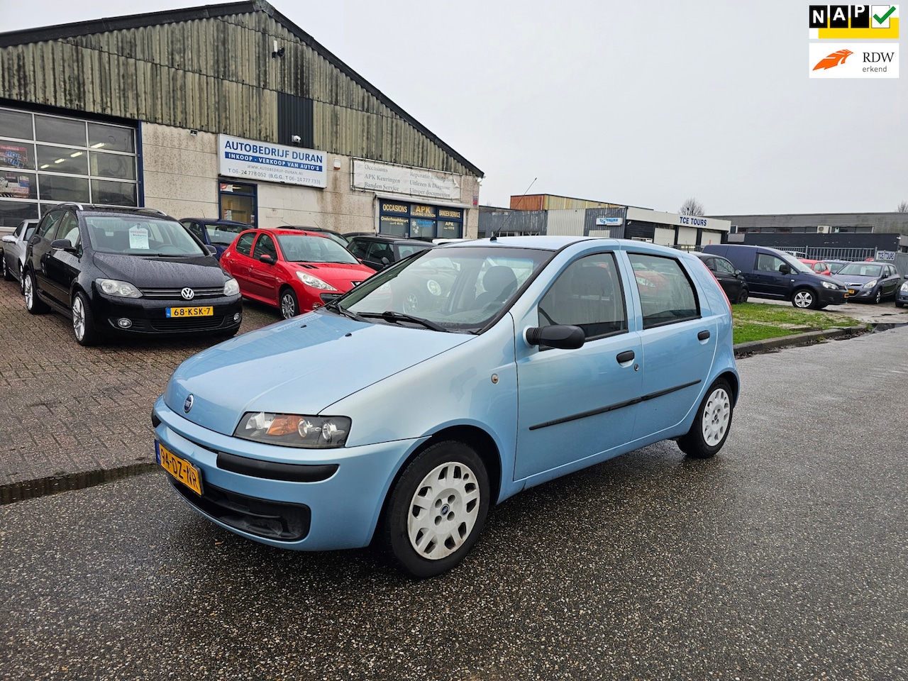 Fiat Punto - 1.2 ELX 5-deurs Bj:2000 NAP! - AutoWereld.nl