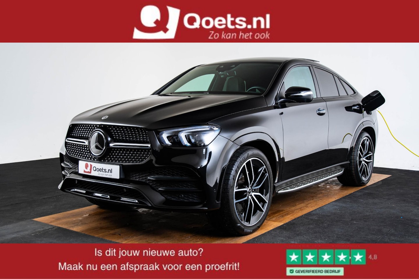 Mercedes-Benz GLE-Klasse Coupé - 350 e 4MATIC Executive AMG Line - Panoramadak - Stoelventilatie/-verwarming - AIRMATIC - R - AutoWereld.nl