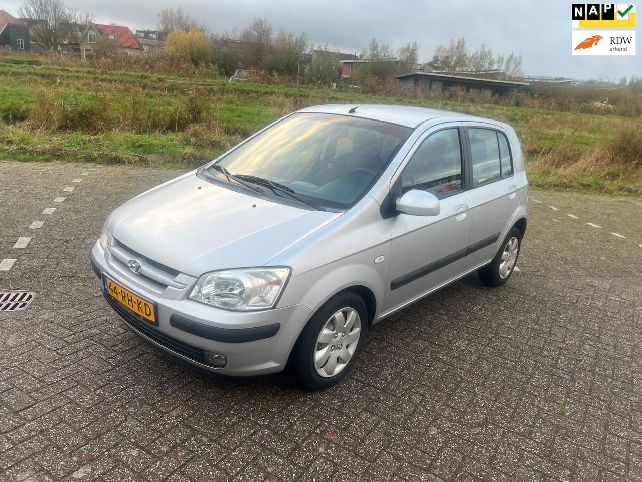 Hyundai Getz - 1.3i Dynamic 1.3i Dynamic ((AUTOMAAT/ 85000 km/ nieuwe apk ))) - AutoWereld.nl