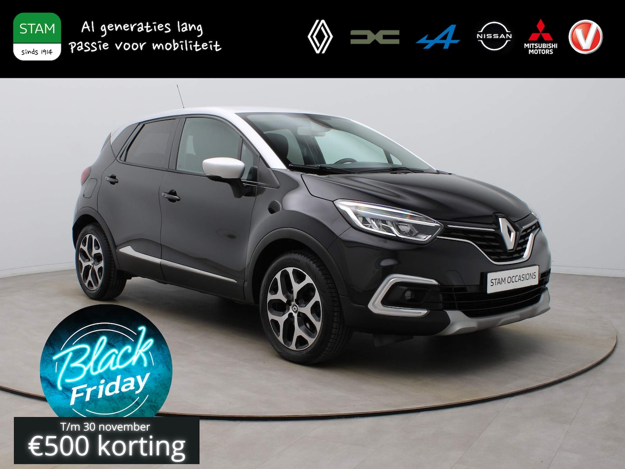 Renault Captur - TCe 130pk Intens Camera | Climate | Navi | Parksens. v+a | Trekhaak - AutoWereld.nl