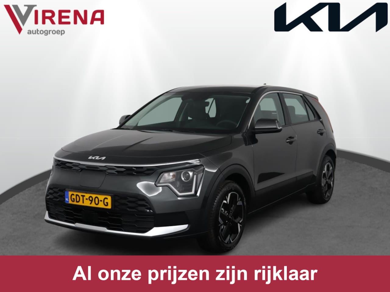 Kia Niro EV - Light Edition 64.8 kWh - Nu of nooit *€ 5.000,- korting ( *inclusief SEPP subsidie ) - - - AutoWereld.nl