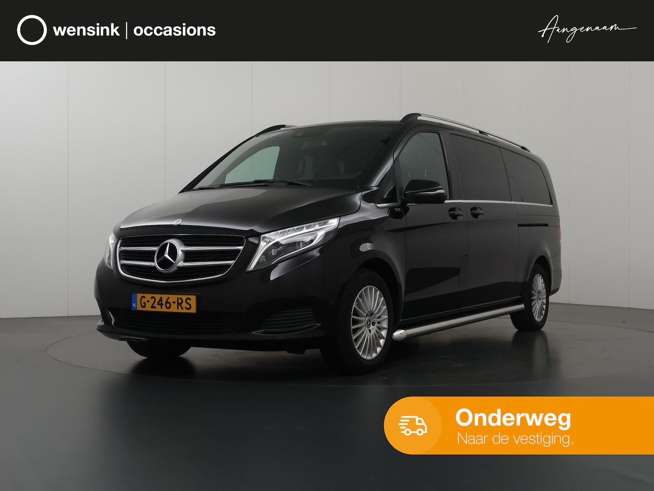 Mercedes-Benz V-klasse - 250d | L3 XL | Aut. | 8-zits | Avantgarde | Lederen bekleding | Sidebars | LED | Trekhaak - AutoWereld.nl