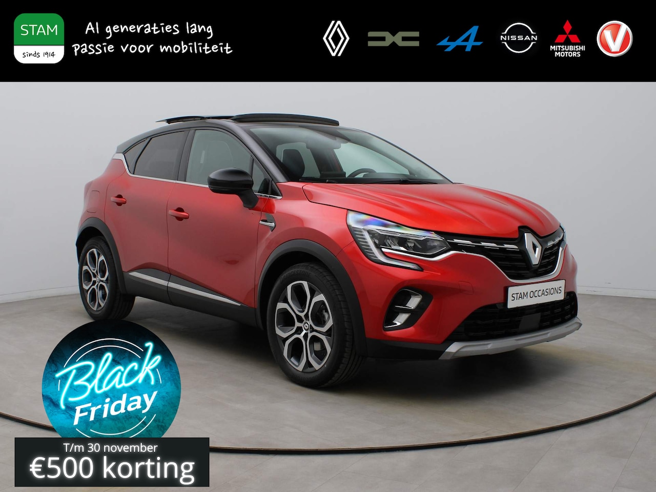 Renault Captur - Mild Hybrid 160pk techno EDC/AUTOMAAT Camera | Climate | 9,3" Navi | Schuif-/kanteldak | 1 - AutoWereld.nl