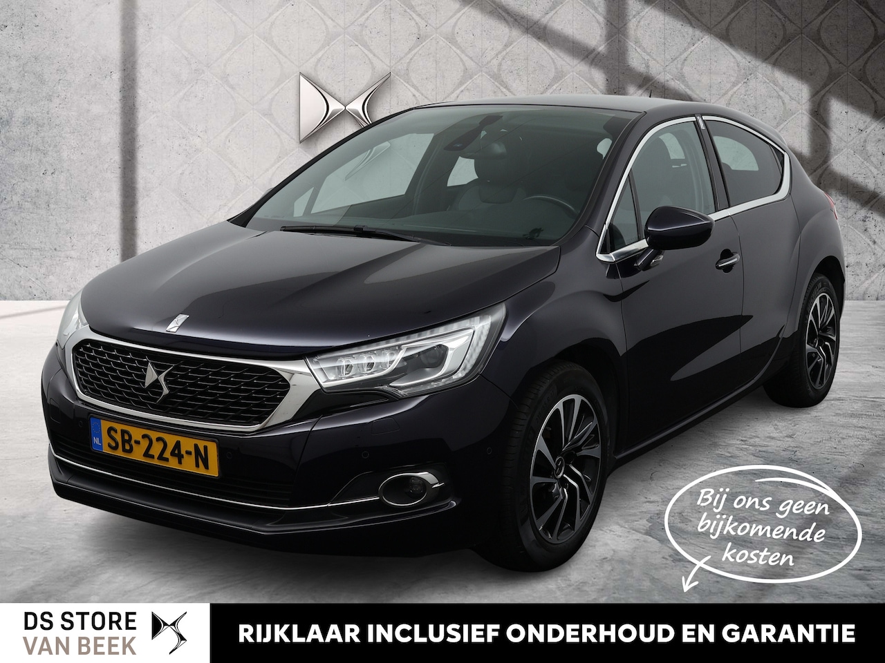 DS 4 Crossback - PureTech 130 PK Business | Achteruitrijcamera | Parkeersensoren voor en achter | Keyless E - AutoWereld.nl