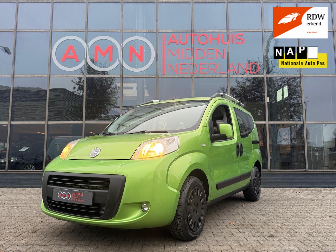 Fiat Qubo - 1.4 Dynamic Elekpakket,Airco,PDCa,Hoge instap - AutoWereld.nl