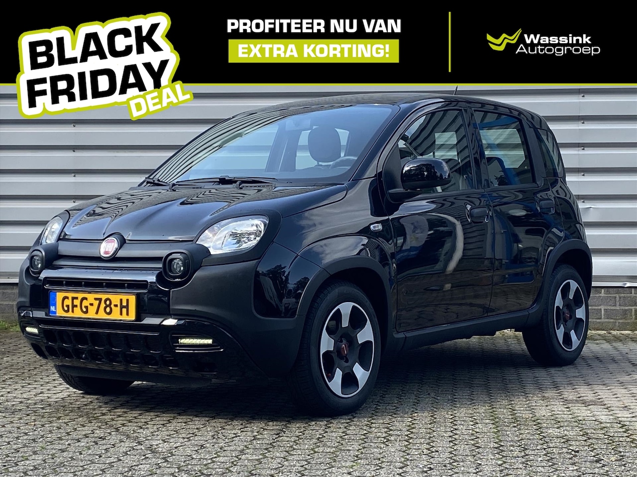 Fiat Panda - 1.0 70pk Hybrid Life | Airco | Radio | Hoge zit | Black Friday Deal - AutoWereld.nl