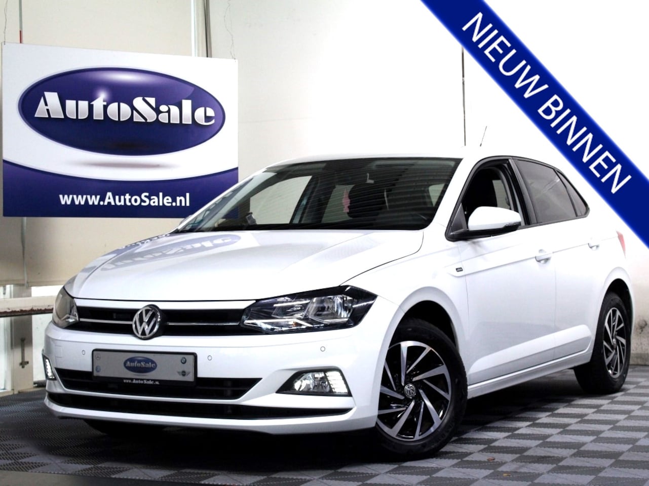 Volkswagen Polo - 1.0 TSI DSG Highline 1eEIG! NAVI BT PDC STOELVW '19 - AutoWereld.nl