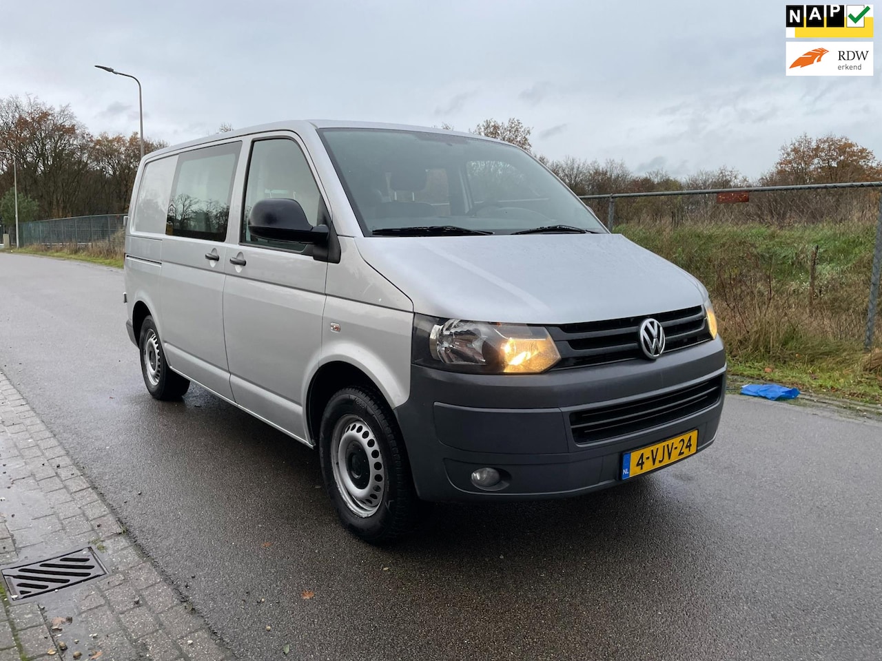 Volkswagen Transporter - 2.0 TDI L1H1 T800 DC Comfortline Dubbele Cabine - AutoWereld.nl