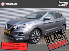 Nissan Qashqai - 1.3 DIG-T Tekna + | Bose| Apple Carplay/Android Auto | Automaat | Navi | Leer