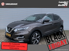 Nissan Qashqai - 1.3 DIG-T Design Edition Tekna Nappa Leder | Stoelverwarming | Navigatie | 360 Camera | Cr