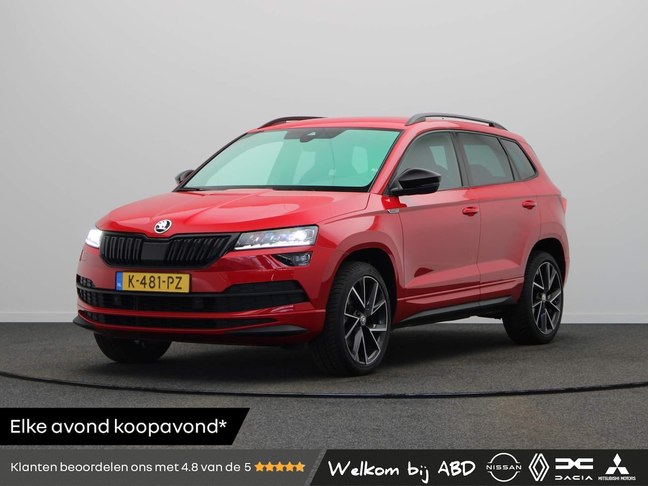 Skoda Karoq - 1.5 TSI ACT Sportline Business | Verwarmde Voorruit | Achteruitrijcamera | Apple Carplay | - AutoWereld.nl