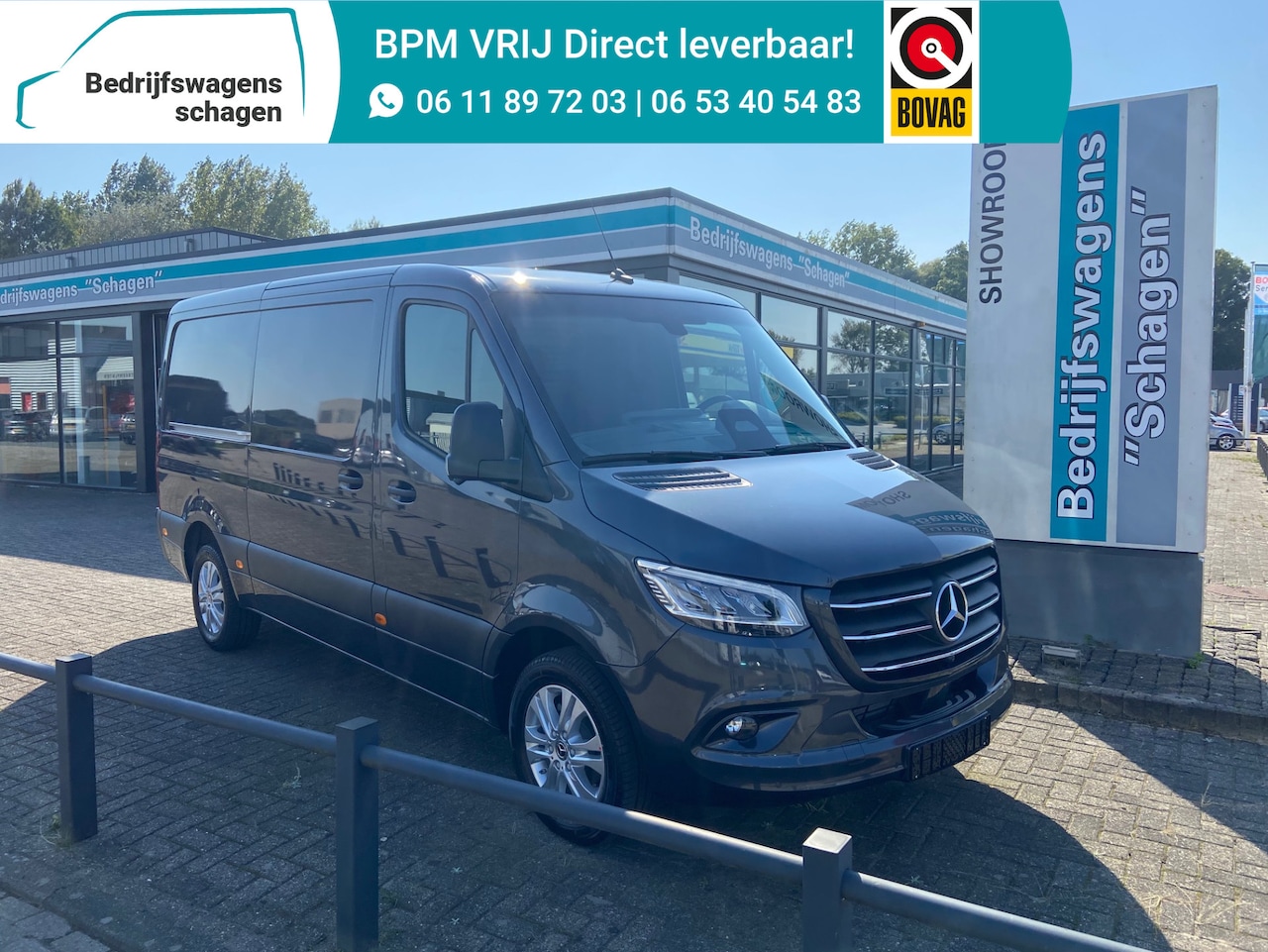 Mercedes-Benz Sprinter - 319 CDI L2H1 Facelift | DIStronic | 3500KG Trekhaak | 360° Camera | LED | Gev. Stoel - AutoWereld.nl