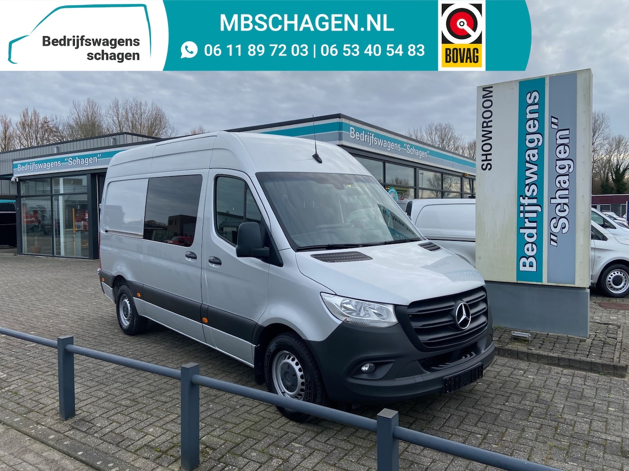 Mercedes-Benz Sprinter - 319 3.0 CDI V6 L2H2 Euro 6 | Zeer Netjes | 2x Gev. stoel | Automaat | Mbux 7 - AutoWereld.nl