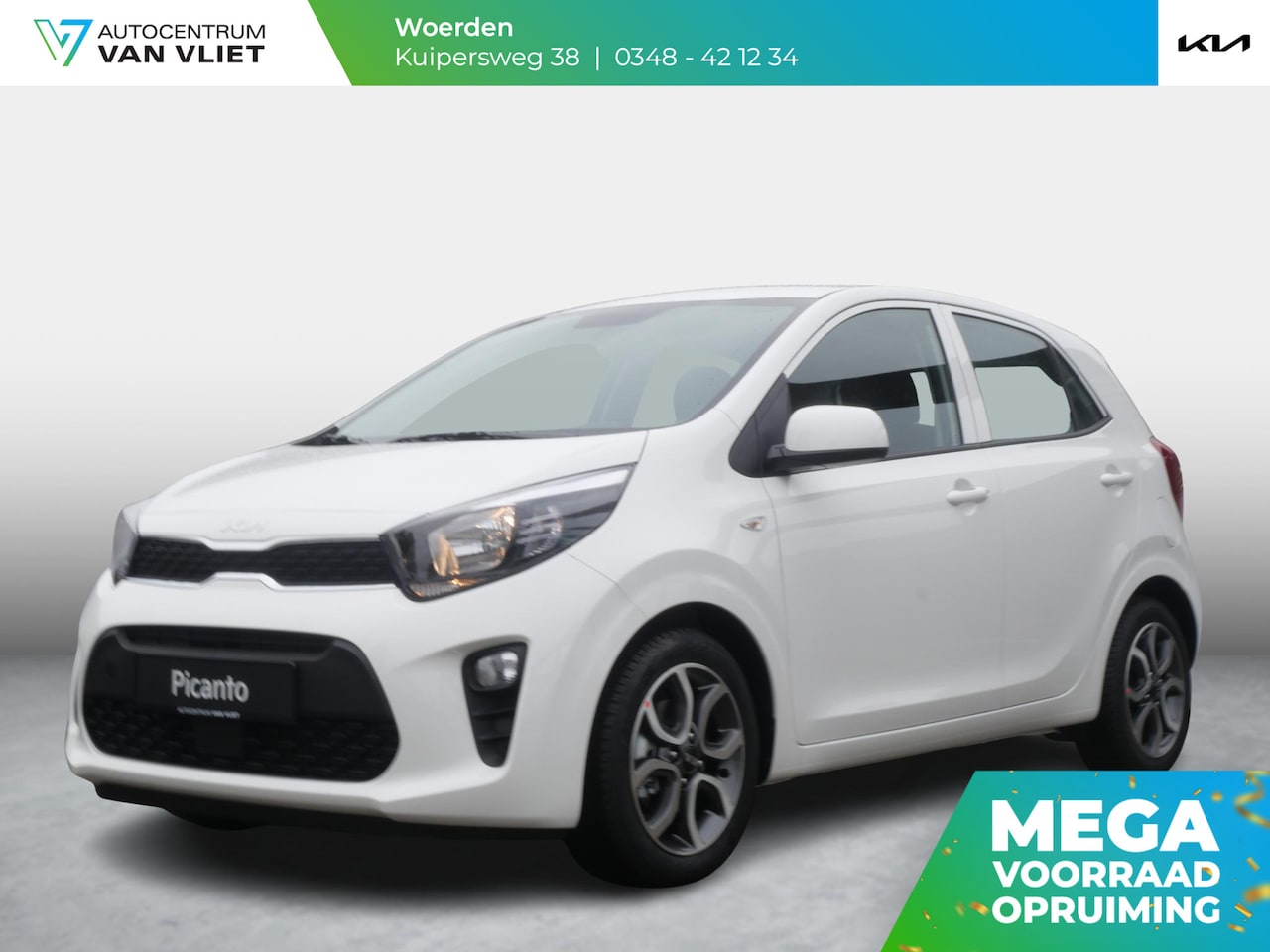 Kia Picanto - 1.0 DPi DynamicLine | Allseason banden | 15''LM | Carplay | Cruise | Airco | Camera | - AutoWereld.nl