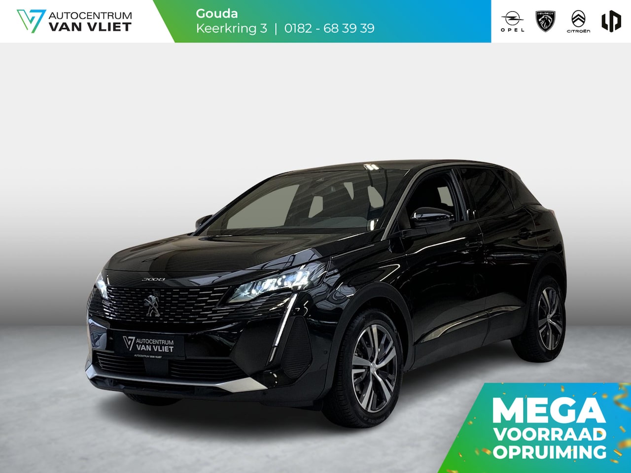 Peugeot 3008 - 1.2 PureTech Allure Pack | Navigatie | Achteruitrijcamera | Adaptieve Cruise Control | App - AutoWereld.nl