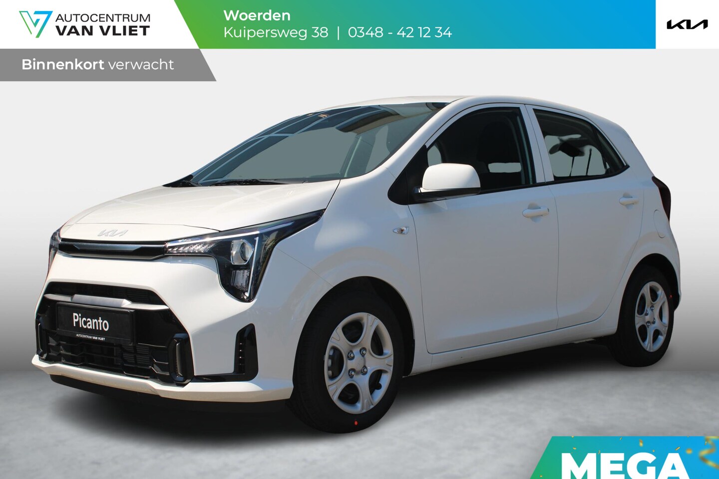 Kia Picanto - 1.0 DPI DynamicLine | Automaat | MY25 | Navi | Airco | Cruise | Camera | Apple Carplay | P - AutoWereld.nl