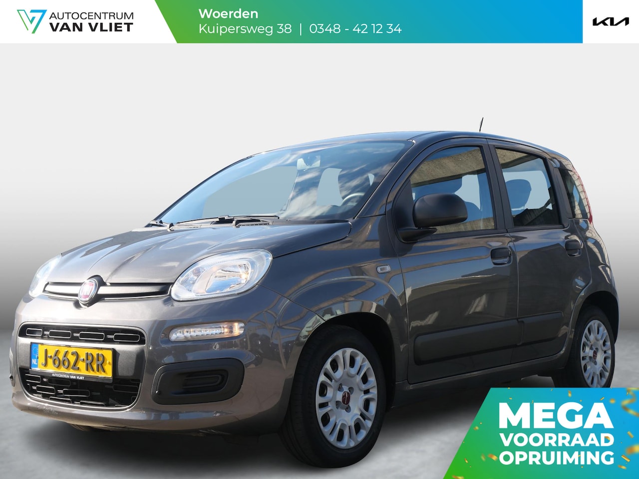 Fiat Panda - 1.0 Hybrid Easy | PDC | TomTom | Bleutooth | - AutoWereld.nl