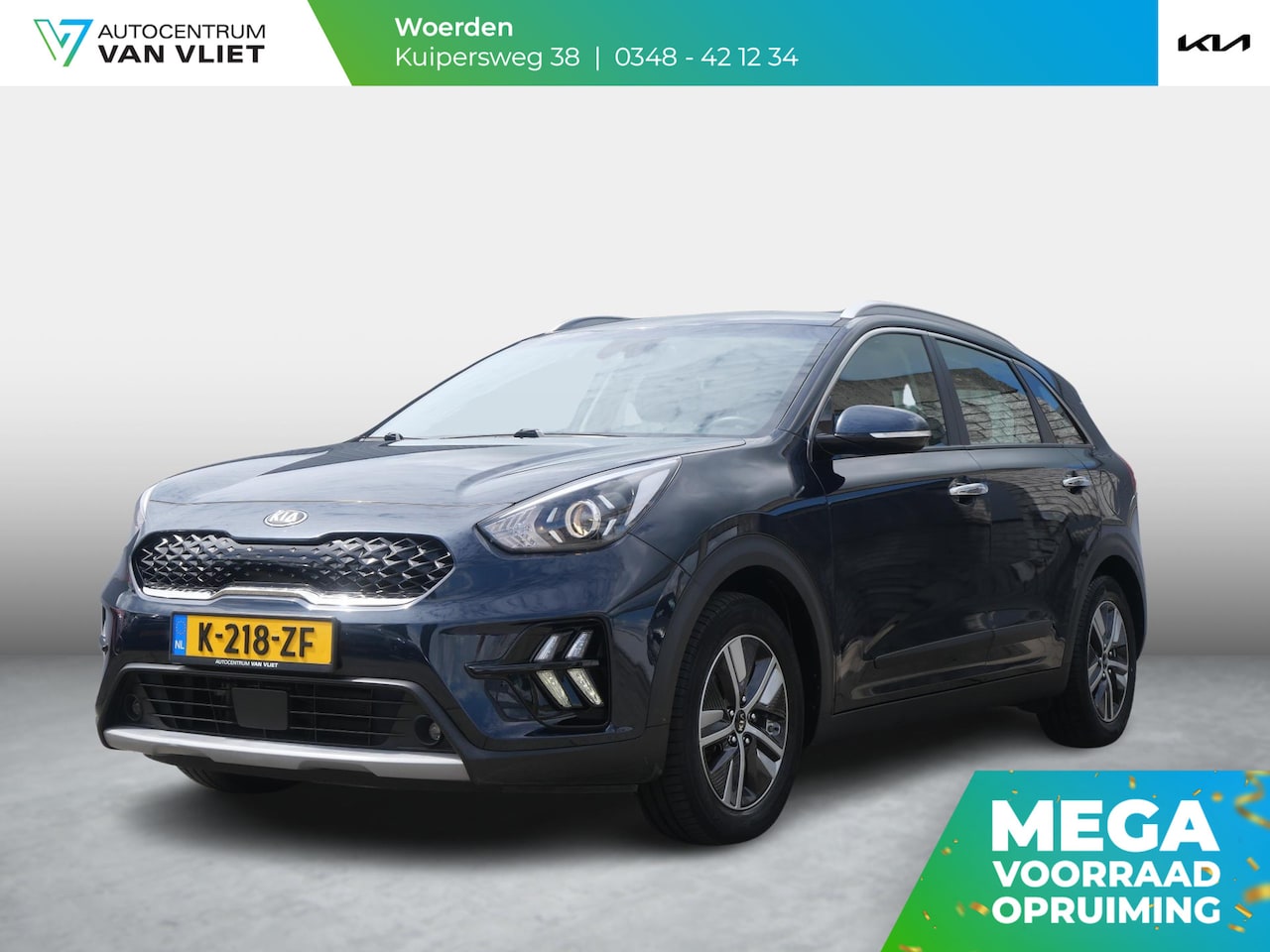 Kia Niro - 1.6 GDi Hybrid DynamicLine | Trekhaak | Navi | Clima | Camera | Cruise | Carplay - AutoWereld.nl