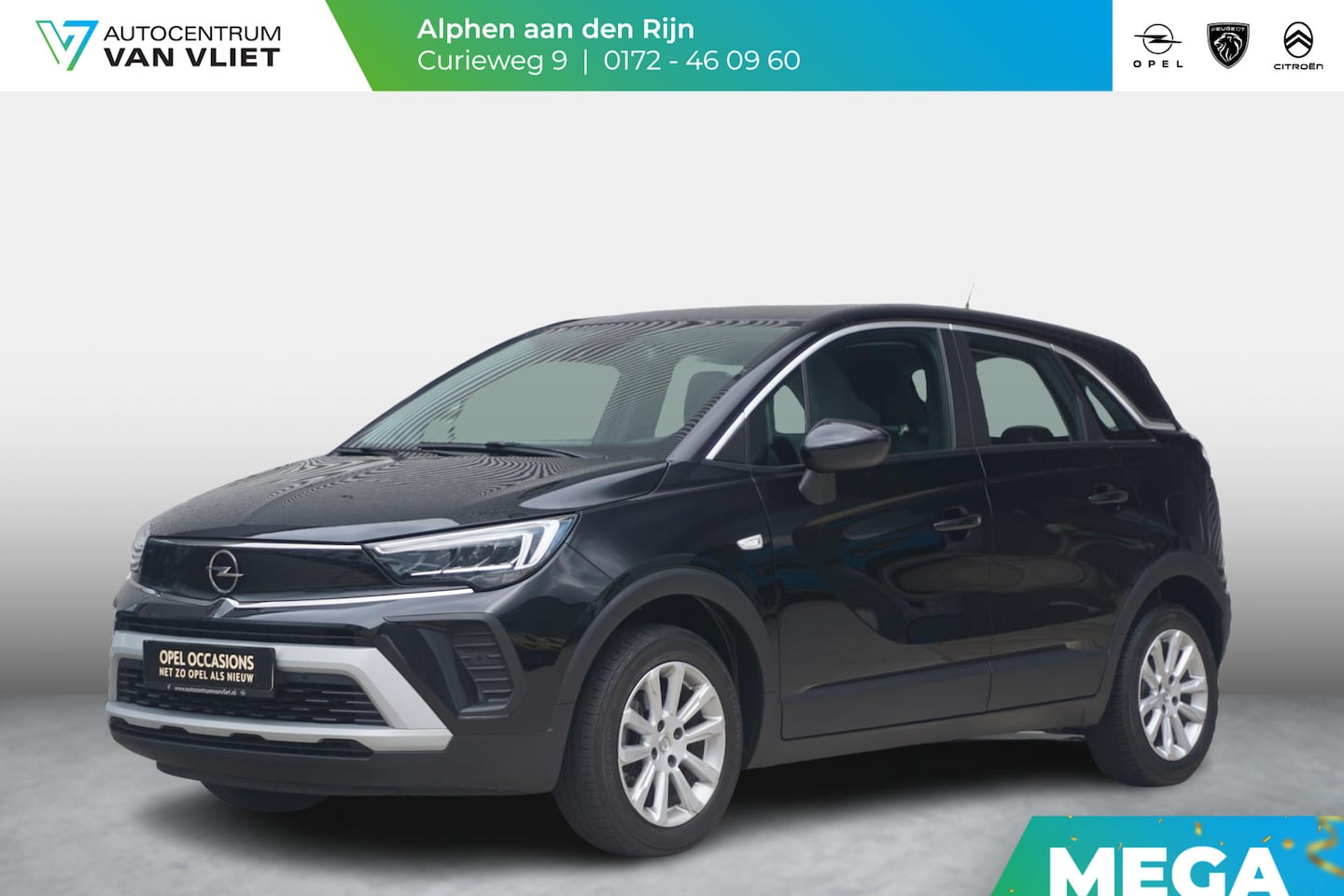 Opel Crossland - 1.2 Turbo Elegance 110pk CRUISECONTROL | CARPLAY | E.C.C. | ACHTERUITRIJCAMERA | PARKEERSE - AutoWereld.nl