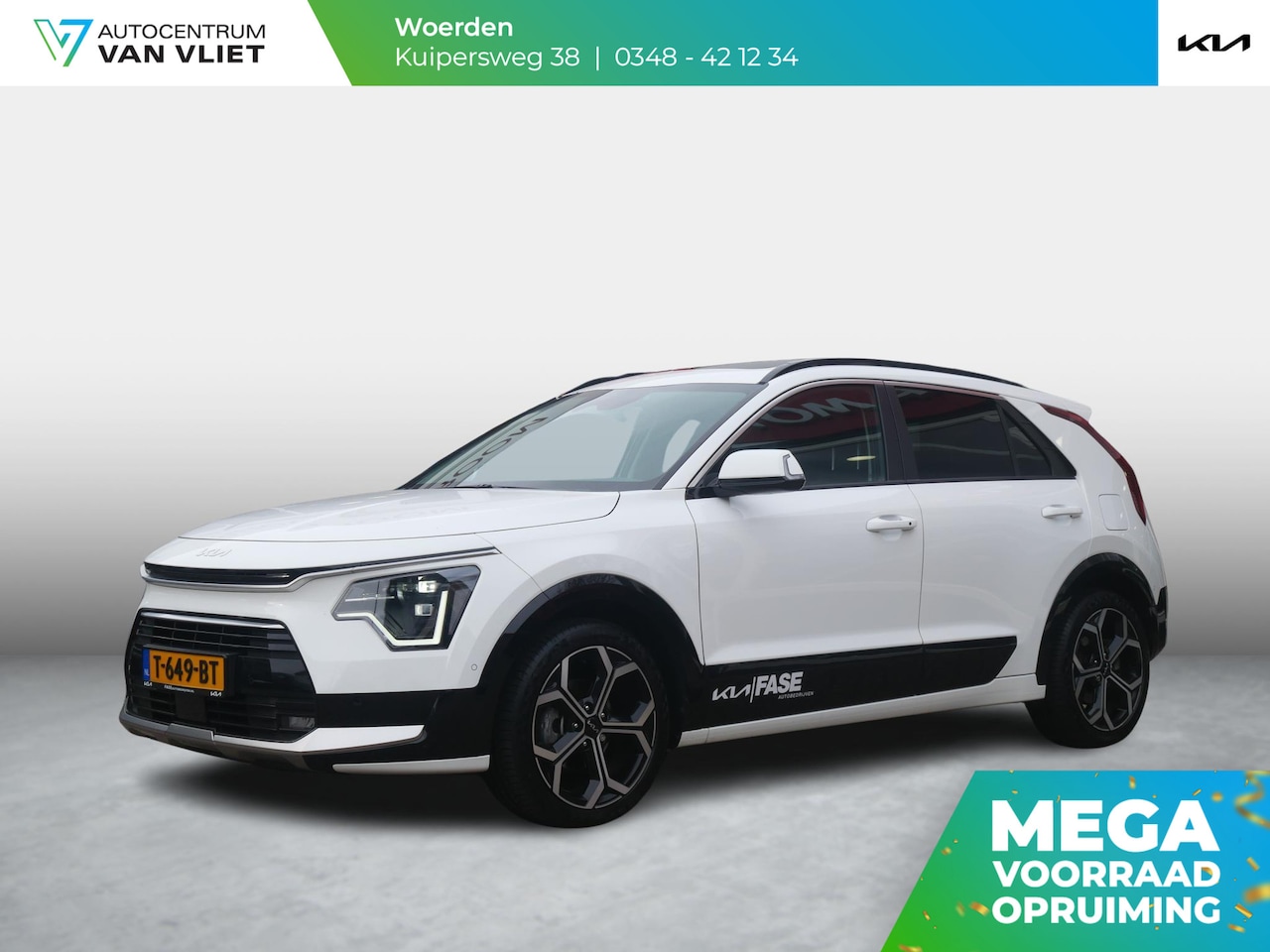 Kia Niro - 1.6 GDi Hybrid ExecutiveLine | Schuif-/kanteldak | Stoel-/stuurverwarming | Harman Kardon - AutoWereld.nl