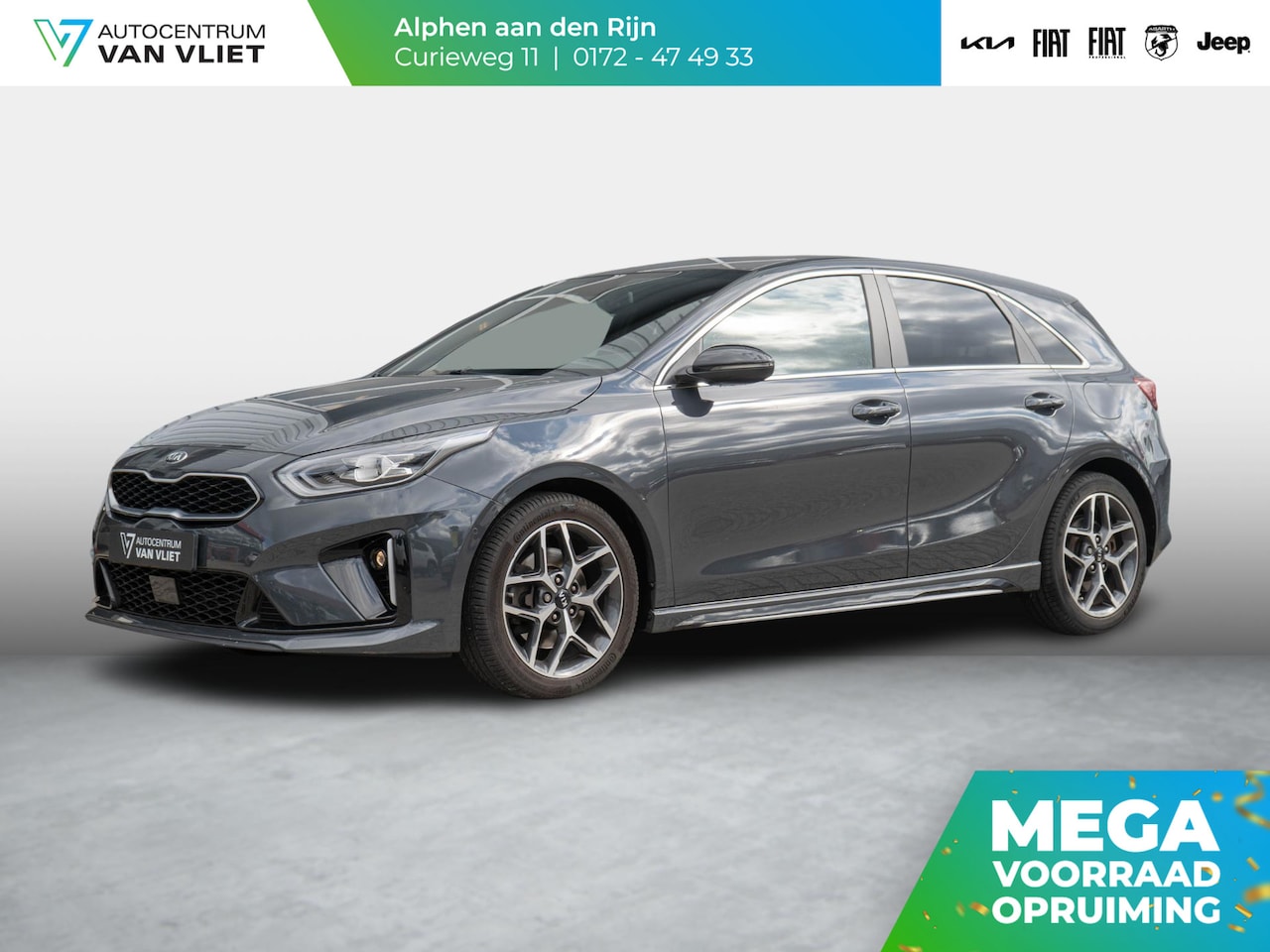 Kia Cee'd - Ceed 1.5 T-GDi GT-Line Business Edition | Sportstoelen | Carplay | Navigatie | Camera - AutoWereld.nl