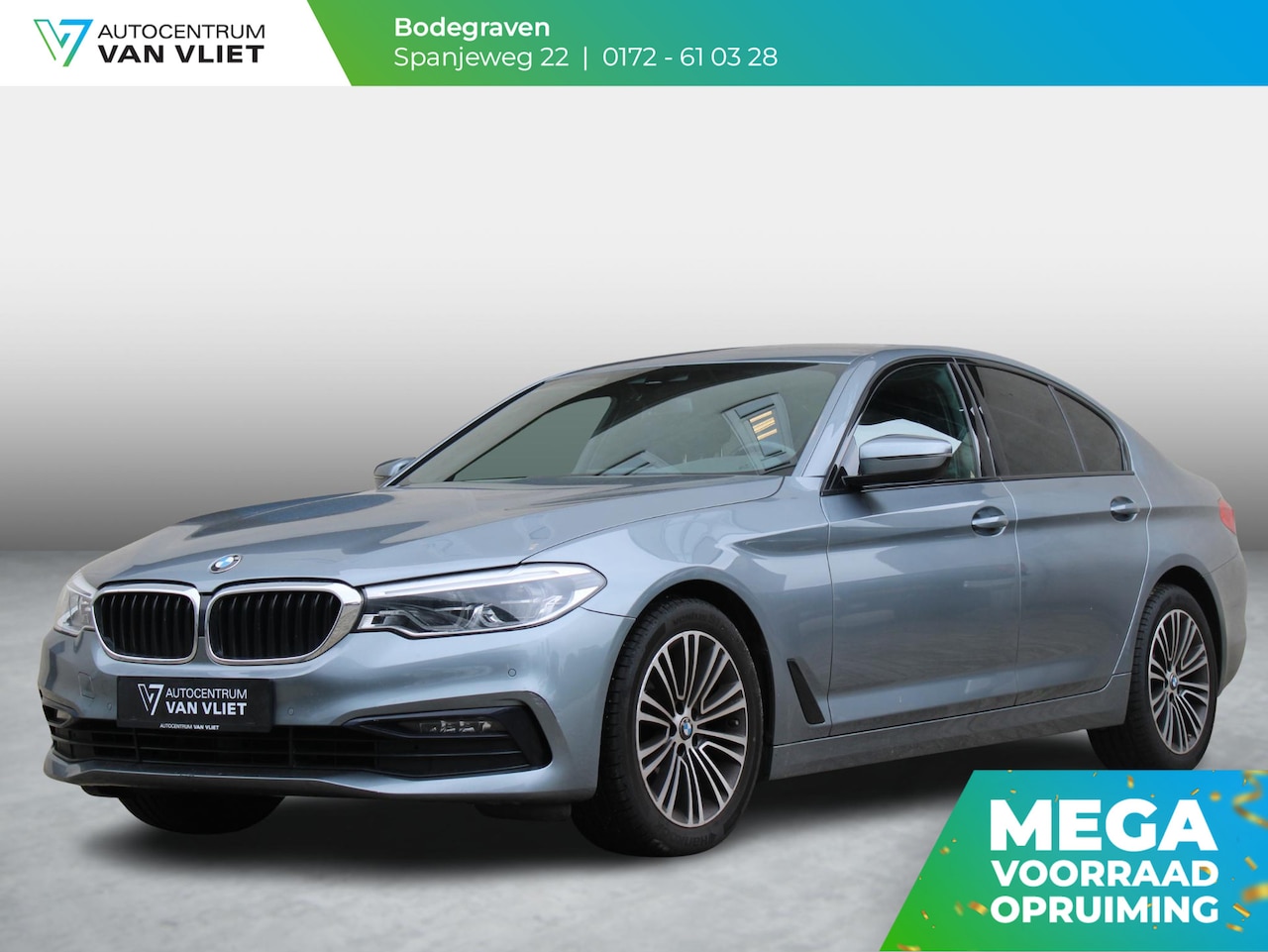 BMW 5-serie - 520i Corporate Lease High Executive | TREKHAAK | LUXE LEDEREN BEKLEDING | - AutoWereld.nl