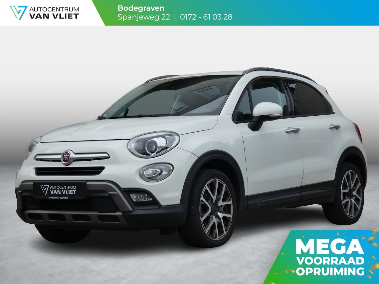 Fiat 500 X - 1.4 Turbo MultiAir Lounge | NAVIGATIE | ACHTERUITRIJCAMERA | DEALER ONDERHOUDEN | - AutoWereld.nl