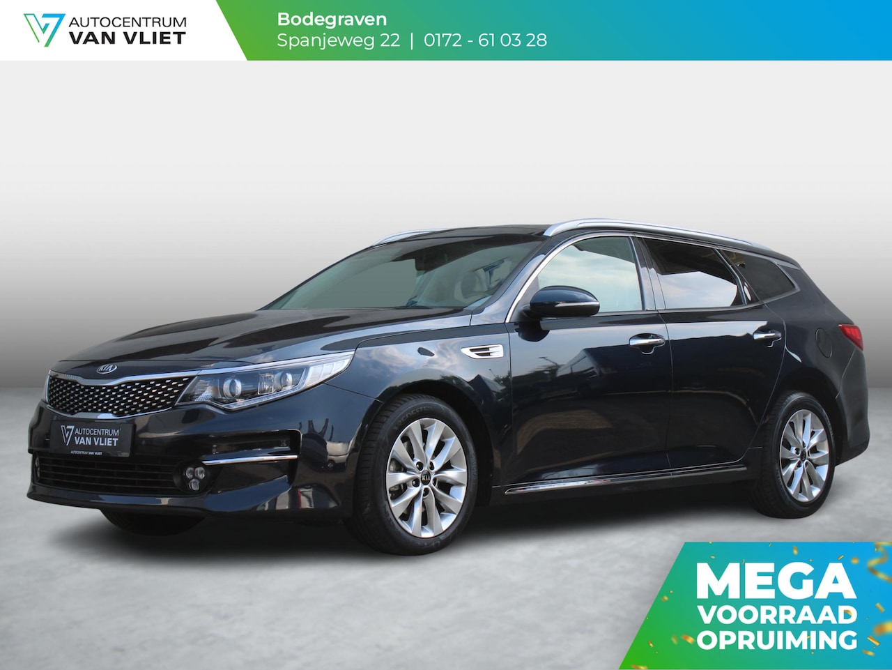 Kia Optima Sportswagon - 1.7 CRDi DynamicLine | NAVIGATIE | ACHTERUITRIJCAMERA | PANORAMADAK | - AutoWereld.nl