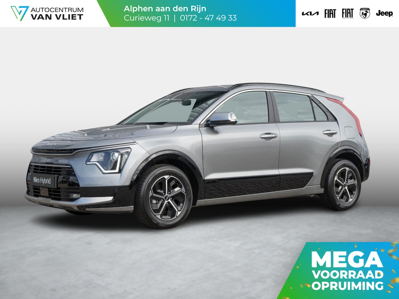 Kia Niro - 1.6 GDi Hybrid DynamicLine | Op Voorraad | Direct leverbaar! | Navigatie | Carplay | Adapt - AutoWereld.nl